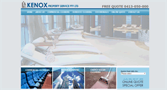 Desktop Screenshot of kenox02.webnshop.com.au
